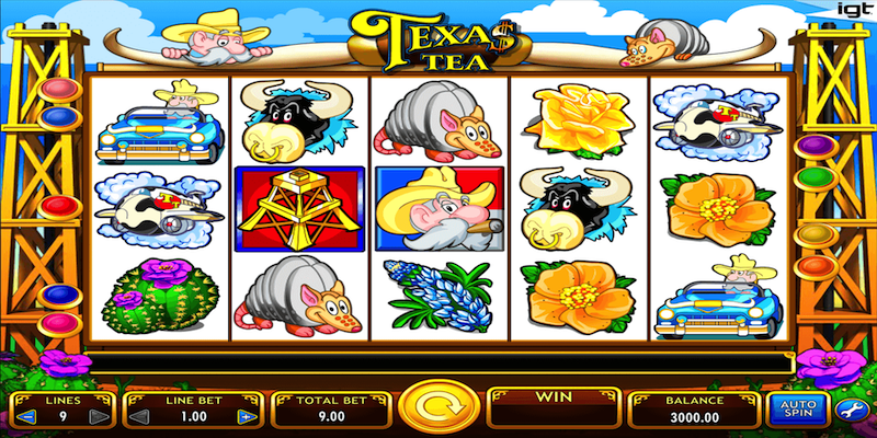 Texas tea slot game